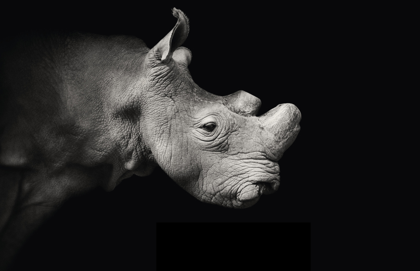 The last northern white rhino male on death watch